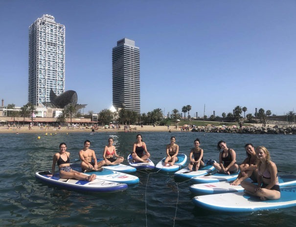 SUP Yoga Barcelona 6 SUP Yoga barcelona Clases de SUPYoga Barcelona