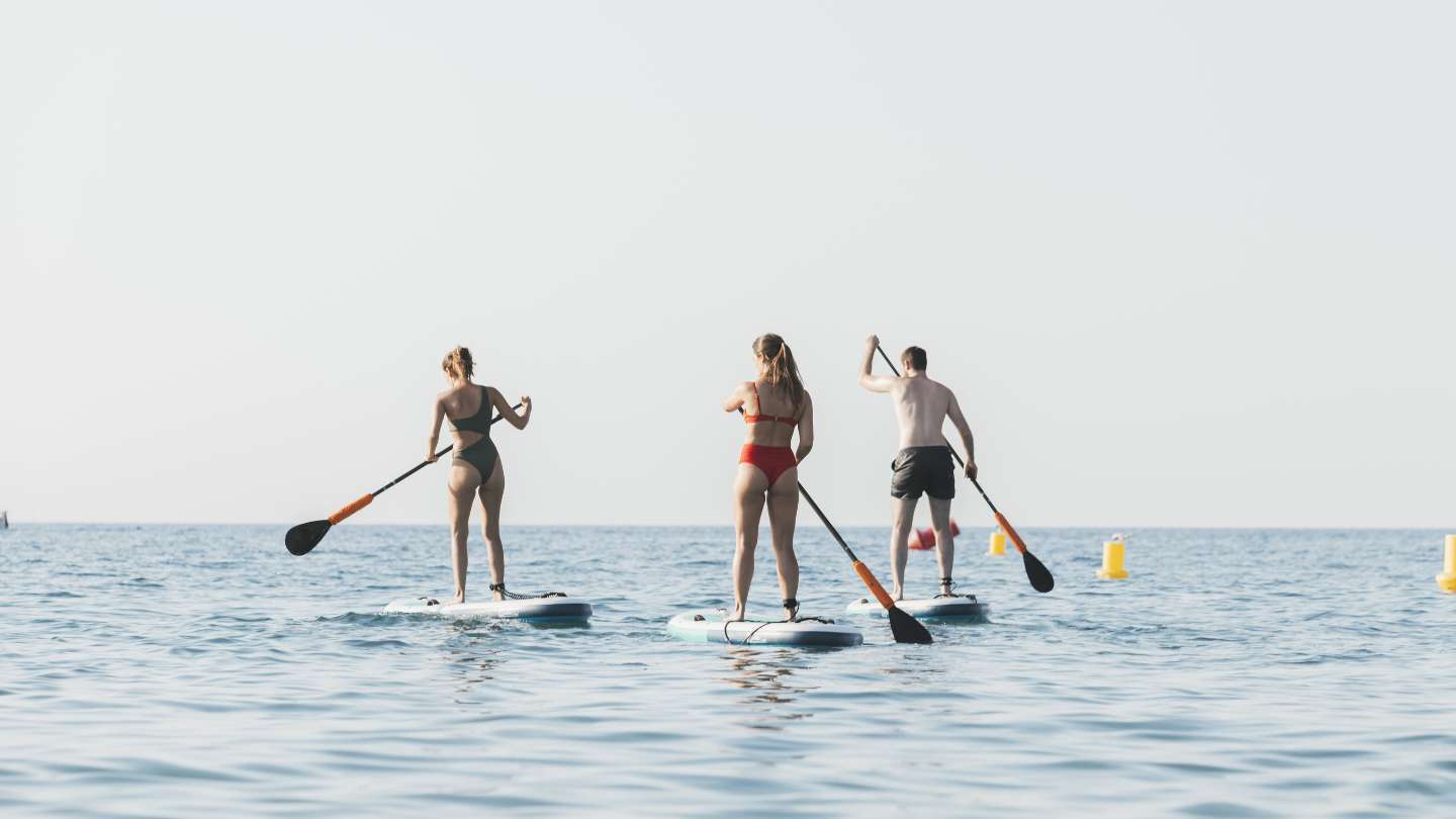 Plantillahvku Fotos Web SUP Yoga Cat team building barcelona